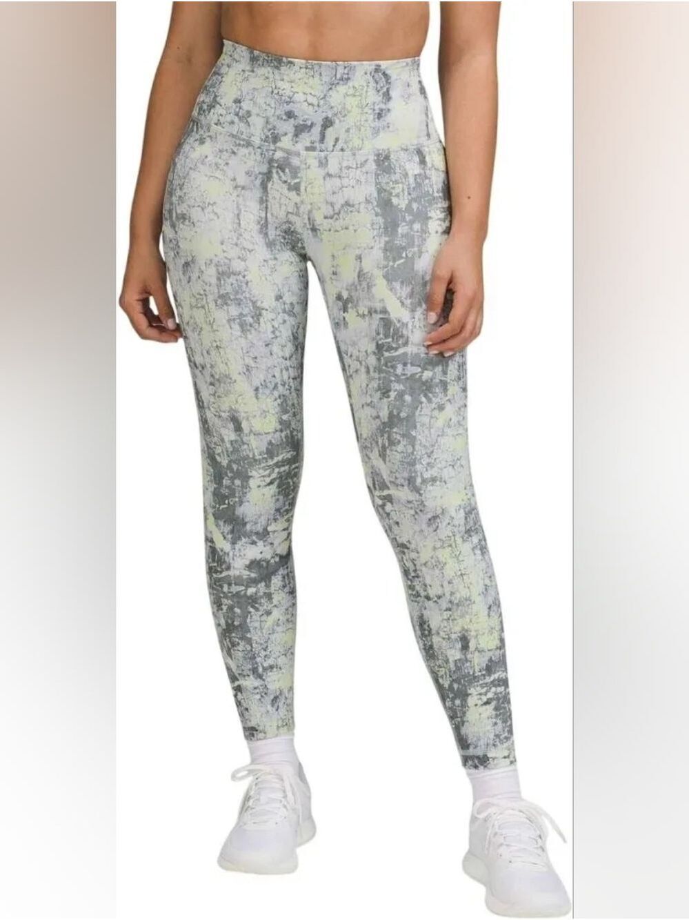 Lululemon Wunder Train Contour Fit High-Rise Tight 25"Cinder Grain Smoked Spruce